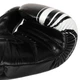 Перчатки боксерские кожаные на липучке Fistrage Fight Gear 7862 размер 12 унций Black-White - изображение 6