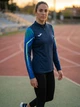 Спортивная кофта женская Joma Elite XI 902253.317 M Темно-синяя с салатовым (8445954712869) - изображение 4