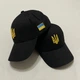 Кепка бейсболка с вышитым Трезубом Украины и флагом One Size (57-59) Чорная - изображение 7