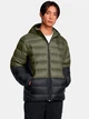 Пуховик короткий чоловічий Under Armour Legend Down Hooded Jacket 1385837-390 xxl, оливковий - изображение 1