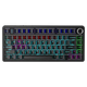 Клавіатура Aula F75 KRGD Blue RGB Black (6948391202846) - зображення 1