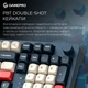Клавиатура беспроводная GamePro Asgard Drakkar Keychron Super Red Switch Blue (MK305BL) - изображение 13