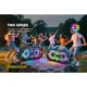 Портативна колонка Bluetooth HOPESTAR Party Box 168 з 2-ма мікрофонами 400W, 32000mAh Чорна - зображення 7