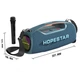 Портативна колонка Bluetooth HOPESTAR A60 RGB з мікрофоном 100W, 18000mAh Чорна - зображення 8