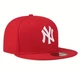 Бейсболка New Era New York, красная, с вышивкой, повседневная - изображение 1