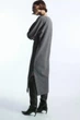Сукня жіноча COS boiled-wool long-sleeved maxi dress 1216919002 XS Сірий - изображение 4
