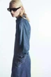 Джинсова сукня COS oversized waisted denim shirt dress 1201874001 38 Синій - изображение 5