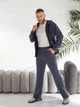 Чоловічий спортивний костюм на блискавці (кофта+штани) Uaclothes 54-56 Графітовий (like36364-167871359) - зображення 2