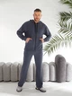 Чоловічий спортивний костюм на блискавці (кофта+штани) Uaclothes 54-56 Графітовий (like36364-167871359) - зображення 3