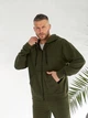 Чоловічий спортивний костюм на блискавці (кофта+штани) Uaclothes 42-44 Хакі (like36367-167901349) - изображение 3
