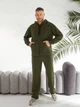 Чоловічий спортивний костюм на блискавці (кофта+штани) Uaclothes 42-44 Хакі (like36367-167901349) - изображение 4