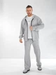 Чоловічий спортивний костюм на блискавці (кофта+штани) Uaclothes 42-44 Сірий (like36365-167881349) - изображение 1