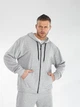 Чоловічий спортивний костюм на блискавці (кофта+штани) Uaclothes 42-44 Сірий (like36365-167881349) - изображение 4
