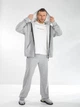 Чоловічий спортивний костюм на блискавці (кофта+штани) Uaclothes 42-44 Сірий (like36365-167881349) - изображение 5
