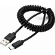 Дата кабель USB 2.0 AM to USB-C 0.6m Cablexpert (CC-USB2C-AMCM-6) - зображення 1