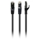 Патч-корд 5м S/FTP Cat 6A CU LSZH black Cablexpert (PP6A-LSZHCU-BK-5M) - зображення 1