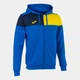 Олимпийка Joma CREW V с капюшоном темно-синяя 103087.709 Joma XS - изображение 1