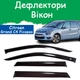 Дефлектори бічних вікон Citroen Grand C4 Picasso II Сітроен Гранд Ц4 Пікассо 2 2013-2020 вітровики - зображення 1