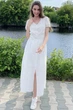 Жіноча ошатна сукня із прошви LadyLike 46 Білий (ll2214010000402) - изображение 2