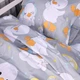 Комплект постельного белья в кроватку детский Mirson 110х140 см 17-0896 Baby Ducks Gray Бязь (2200012393581) - изображение 2