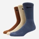 Набор мужских носков высоких хлопковых Nike U NK EVERYDAY PLUS CUSH CREW SX6888-962 42-46 3 пары Синий/Коричневый/Бежевый (196153840775) - изображение 1