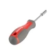 Отвертка с магнитным держателем для насадок 1/4", 100 мм, Cr-V INTERTOOL VT-3300 - изображение 2