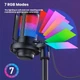 USB-C конденсаторный микрофон с RGB подсветкой | Plug & Play | Mute кнопка и регулятор громкости - изображение 3
