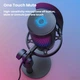 USB-C конденсаторный микрофон с RGB подсветкой | Plug & Play | Mute кнопка и регулятор громкости - изображение 4