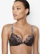 Комплект Victoria’s Secret Чорний з бежевим 36D-M - изображение 4