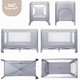 Кроватка манеж 60x120см серый MalPlay - изображение 8
