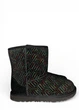 Угги UGG Classic Graphic II Stitch Kids (s/n1112383K), Черный Размер 36 (US 4), 22.5 см - изображение 3