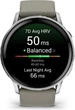 Smartwatch Garmin Venu 4 45mm Silver with Silver Gray Silicone Band (010-03014-01) - obraz 3