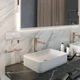 Стакан підвісний HANSGROHE AddStoris Brushed Bronze/скло (41749140) - зображення 5