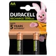 Аккумулятор Duracell AA HR6 1300mAh * 2 (5000394039186 / 81367175) - изображение 2