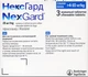 Жевательные таблетки от блох и клещей для собак Boehringer Ingelheim NexGard (НексГард) весом 4-10 кг (M) 3 таблетки (157603) - изображение 4