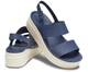 Босоножки Crocs Brooklyn Low Wedge 206453-46K-W8 38-39 24.6 см Синий (206453-46K) - изображение 7