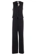 Жіночий жилет вузького крою на ґудзиках LadyLike 50 Чорний (ll2219865891441) - зображення 4