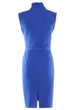 Жіночий сарафан з рюшею та поясом LadyLike 44 Синій (ll2212920067386) - зображення 4
