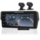 Відеореєстратор для мотоцикла Podofo A3956 з двома камерами, Bluetooth, Apple CarPlay\Android Auto та сенсорним монітором (1321) - зображення 2