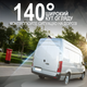 Камера заднього виду Podofo A4248 для Mercedes-Benz Sprinter 2010-2019 у штатне місце стоп-сигналу, з ІЧ нічним баченням, IP67, black (1319) - зображення 4