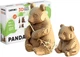 Картонний конструктор Cartonic 3D Puzzle Panda Family 164 елементи (CARTPANDAF) - зображення 1