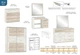 Комод 4Ш Kim Mebel Service Дуб крафт белый + Сан ремо 103х40х91 см - изображение 5
