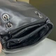 Женская стеганая мини сумочка Pinko на плечо черная мягкая сумка клатч для вечеринок и выходов - изображение 3