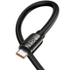 Кабель USB для зарядки и передачи данных Hoco Type-C - Type-C 1.2 м 240 Вт Черный (U143) - изображение 3