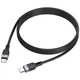 Дата кабель Hoco X109 Energy silicone Type-C to Type-C 60W (3m) Black - зображення 2
