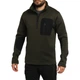Термореглан Sturm Mil-Tec Thermo-fleece Zip Pullover Olive S (10817001) - изображение 1