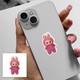 3D-стікер "Labubu Pink" (SX-311) 1 шт - изображение 2