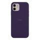 Противоударный Чехол Silicone Case Full Size (AA) для iPhone 11 78.Amethyst - изображение 1