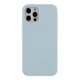 Чохол Premium Silicone Case Full Size (AA) для iPhone 12/12 Pro 58.Sky Blue - зображення 1