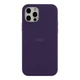 Протиударний Чохол Silicone Case Full Size (AA) для iPhone 11 Pro Max 78.Amethyst - зображення 1